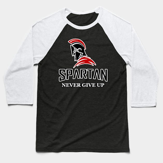 Sparta Warrior Baseball T-Shirt by Shirtrunner1